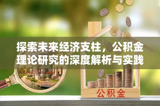 文登探索未来经济支柱，公积金理论研究的深度解析与实践意义