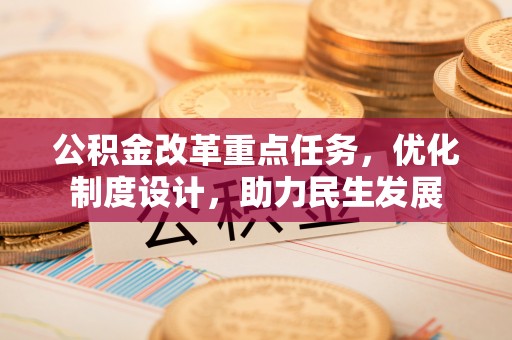 文登公积金改革重点任务，优化制度设计，助力民生发展