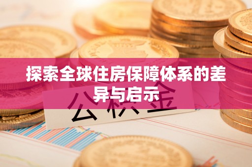 文登探索全球住房保障体系的差异与启示