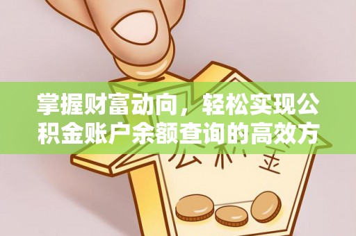 文登掌握财富动向，轻松实现公积金账户余额查询的高效方式