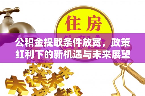 文登公积金提取条件放宽，政策红利下的新机遇与未来展望