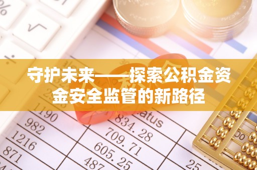 文登守护未来——探索公积金资金安全监管的新路径