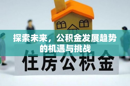 文登探索未来，公积金发展趋势的机遇与挑战