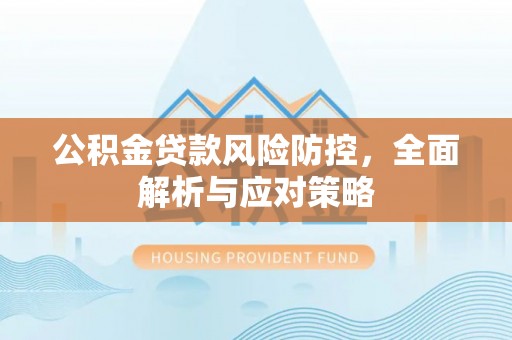 文登公积金贷款风险防控，全面解析与应对策略