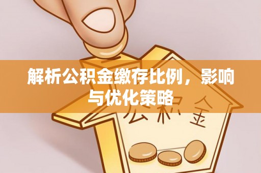 文登解析公积金缴存比例，影响与优化策略