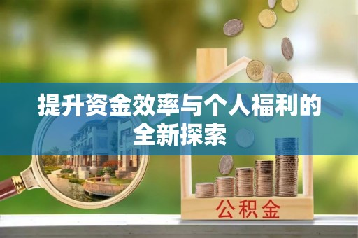 文登提升资金效率与个人福利的全新探索
