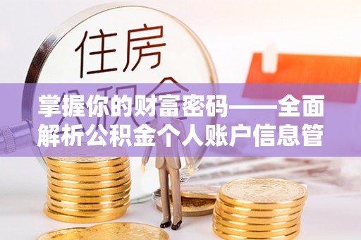 文登掌握你的财富密码——全面解析公积金个人账户信息管理与优化