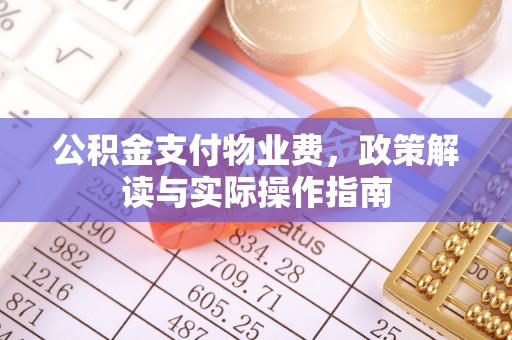 文登公积金支付物业费，政策解读与实际操作指南