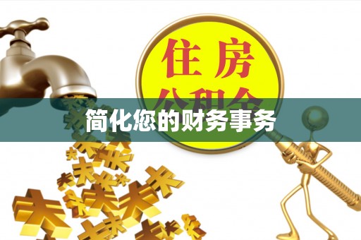 文登简化您的财务事务