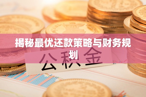 文登揭秘最优还款策略与财务规划