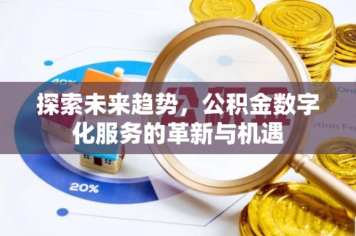 文登探索未来趋势，公积金数字化服务的革新与机遇