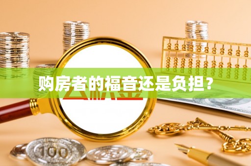 文登购房者的福音还是负担？