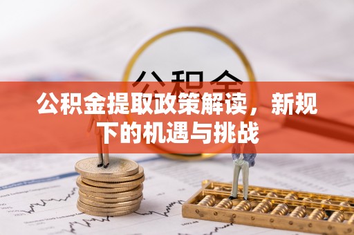 文登公积金提取政策解读，新规下的机遇与挑战