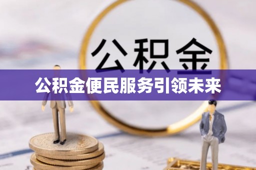 文登公积金便民服务引领未来