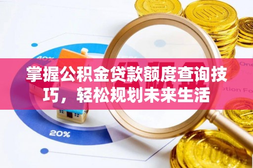文登掌握公积金贷款额度查询技巧，轻松规划未来生活